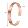 Unisex Magnetic Pure Copper Energy Magnetic Healthy Care Bracelets Bangle Healthy Jewelry Fitness Gold Color Men women's bangle ► Photo 3/6