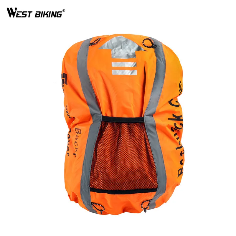 Excellent WEST BIKING Waterproof Bicycle Bag 25-40L Cycling Backpack Reflective Ciclismo Rain Cover 40* 50cm Mountain Bikes Bags Raincover 5 Excellent WEST BIKING Waterproof Bicycle Bag 25-40L Cycling Backpack Reflective Ciclismo Rain Cover 40* 50cm Mountain Bikes Bags Raincover 5