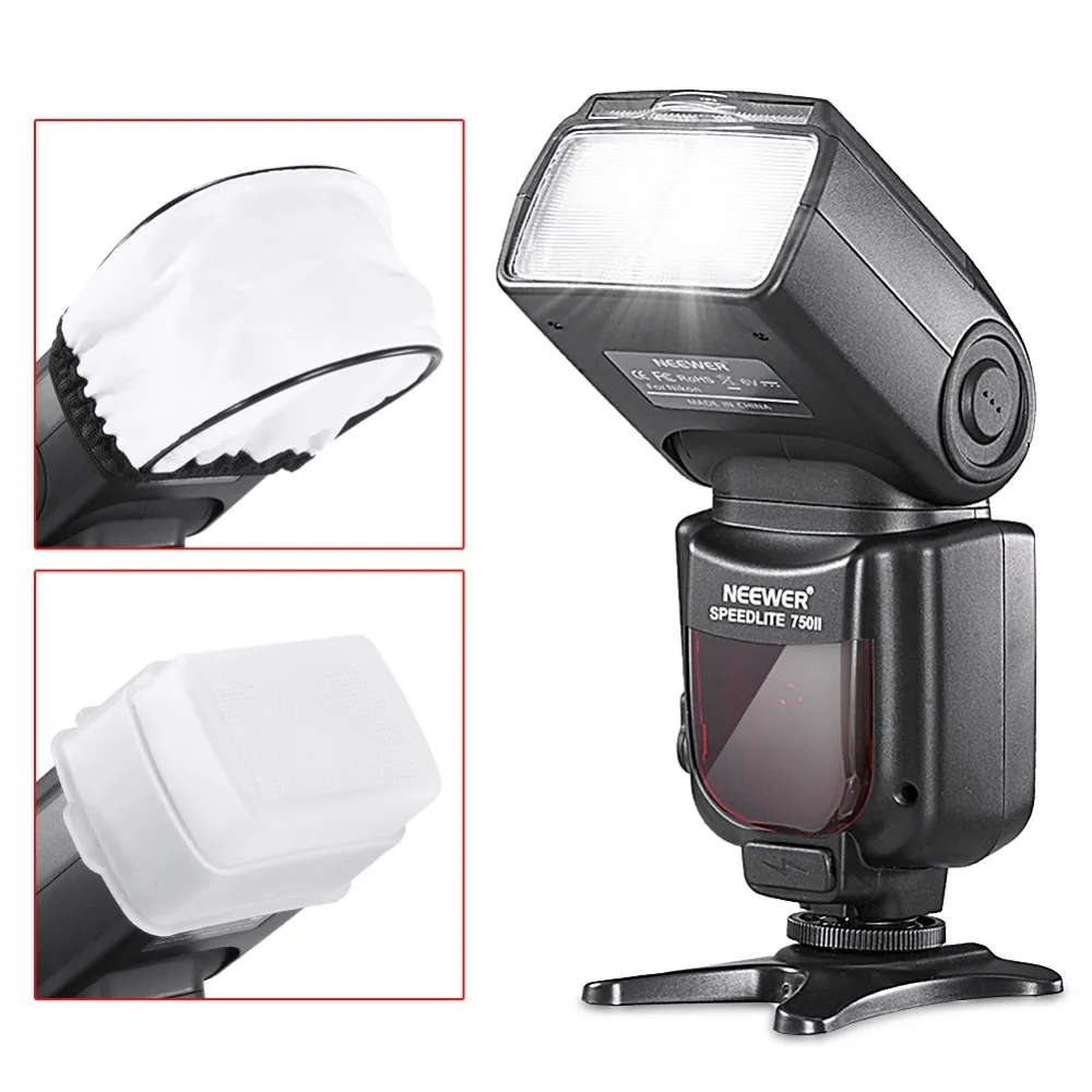 Neewer 750II i TTL комплект вспышки Speedlite для Nikon DSLR камеры включает в себя: 2 Flash + 4G