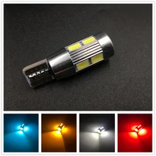CYAN SOIL BAY 1x W5W 10 led 5630 5730 SMD Projector Lens Canbus Error Free auto Clearance tail Lights T10 CAR Wedge NO OBC ERROR