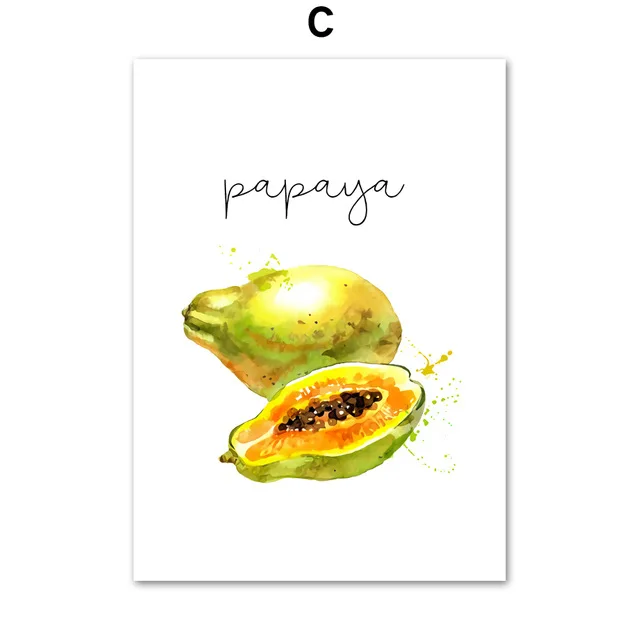 Watercolor-Apple-Lemon-Pear-Fruit-Wall-Art-Canvas-Painting-Nordic-Posters-And-Prints-Wall-Pictures-Kitchen.jpg_640x640 (2)