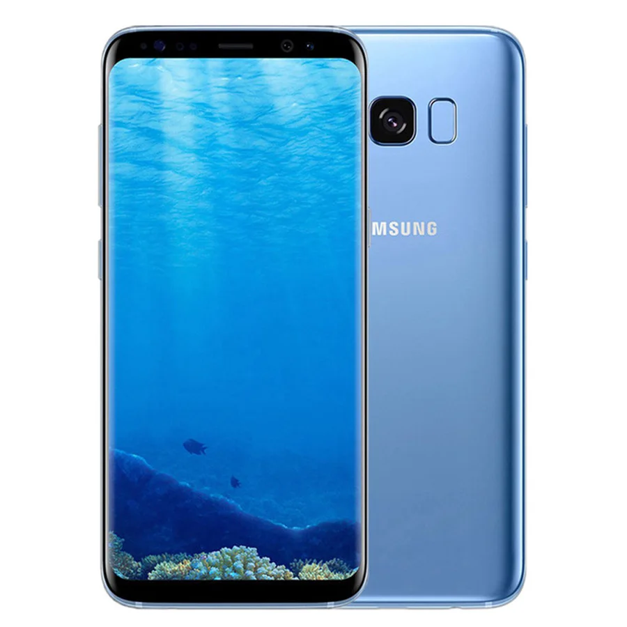  Original Unlocked Samsung Galaxy S8 4GB RAM 64GB ROM Octa Core 4G LTE Mobile Phone 5.8 inch 12MP Sm