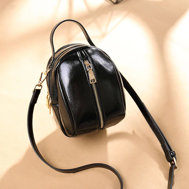 Кожаная сумка через плечо для отдыха, новинка, женская брендовая сумка CHISPAULO,, изысканная модная маленькая сумка