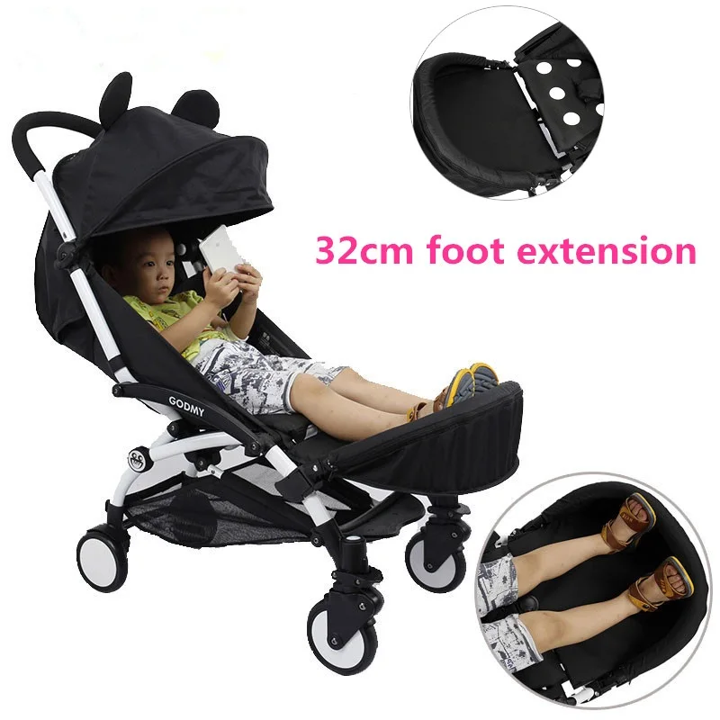 32cm Entire Foot Extension for Baby Stroller for Babyzen Yoyo Baby Throne Buggy Stroller Accessories Feet Rest Toddler Length (6)