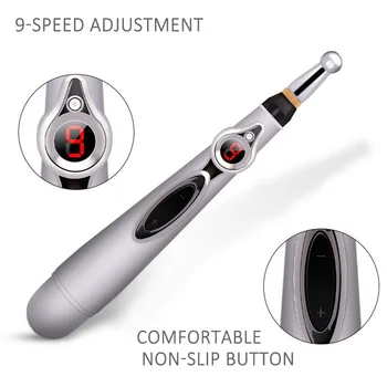 

High Quality Electronic Accupuncture Pen Massage Relief Pain Tools Health Therapy Instrument Heal Energy Dropshipping 2019 Hot