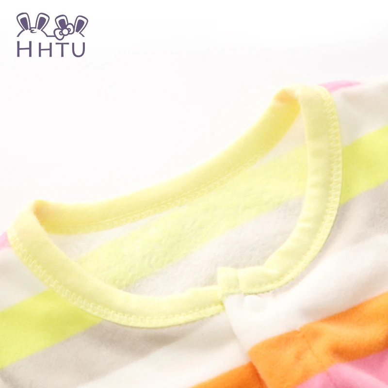 HHTU/Детские комбинезоны; Длинные Комбинезоны с рукавами для новорожденных мальчиков и девочек; Мягкие флисовые детские комбинезоны; одежда на осень-зиму