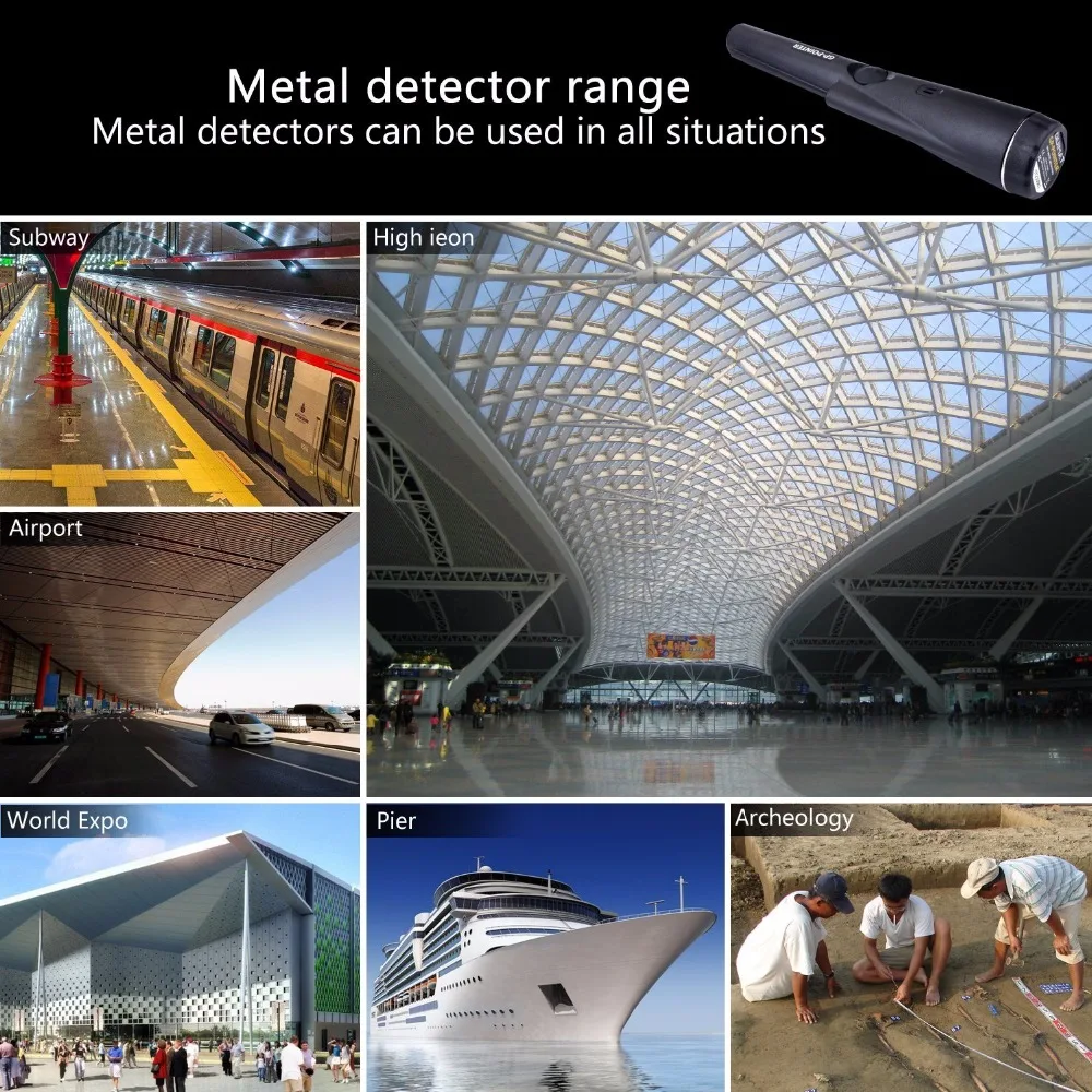 Koop Professionele metaaldetector Underground gold Digger Kit Schat Finder Hunter Zoeken pinpointer Aanwijzen Opsporen detectie