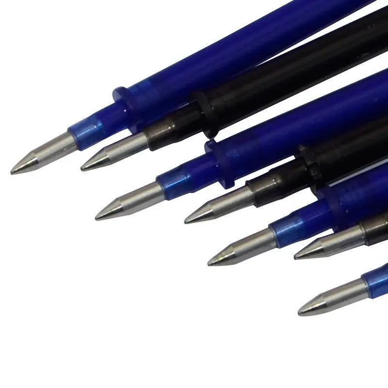 AIHAO R8 0.5mm Erasable GEL pen BLACK BLUE INK 20PCS REFILL C