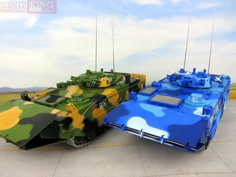 212B ZBD 03 21205 модель грузового автомобиля для парашютной части танк амфибия боевой