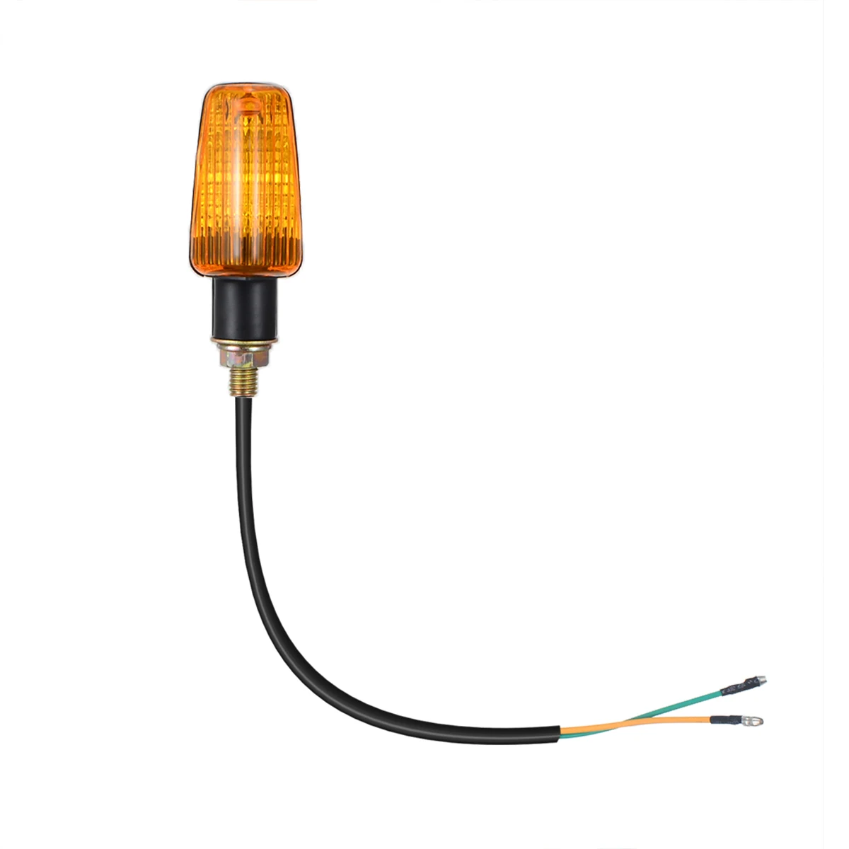 4Pcs/set 12V Universal Motorcycle Turn Signal Indicator Turning Amber Light Lamp Amber Motorbike Lamps Blinker Flash Bike Lamp