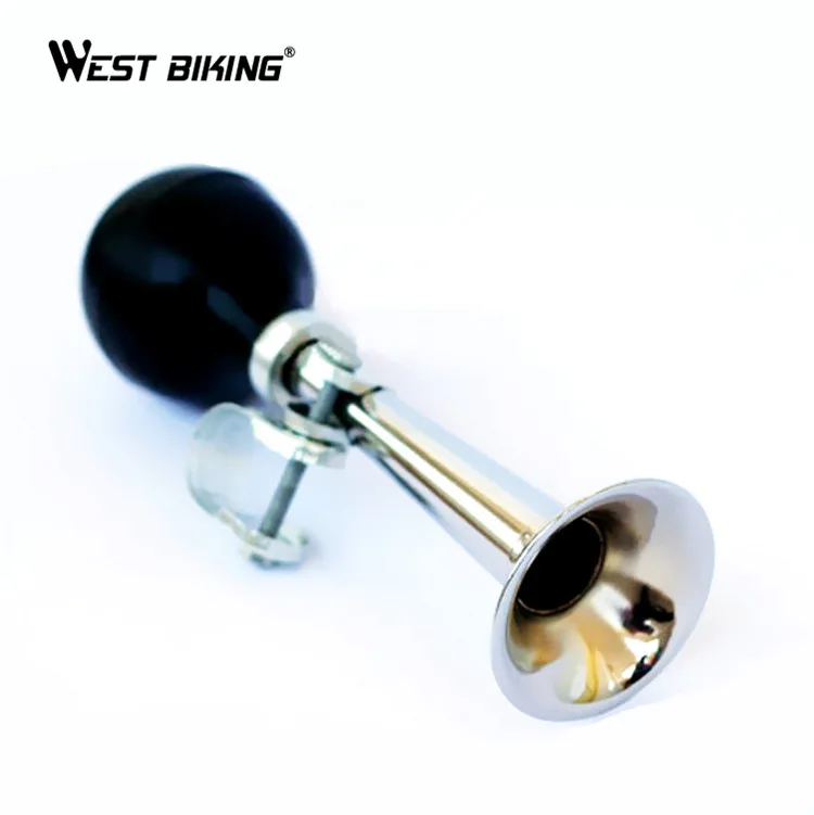 WEST BIKING Retro Bike Bell Loud Air Horn Bicycle Handlebar Horn Alarm Ring Funny Cycling Bell