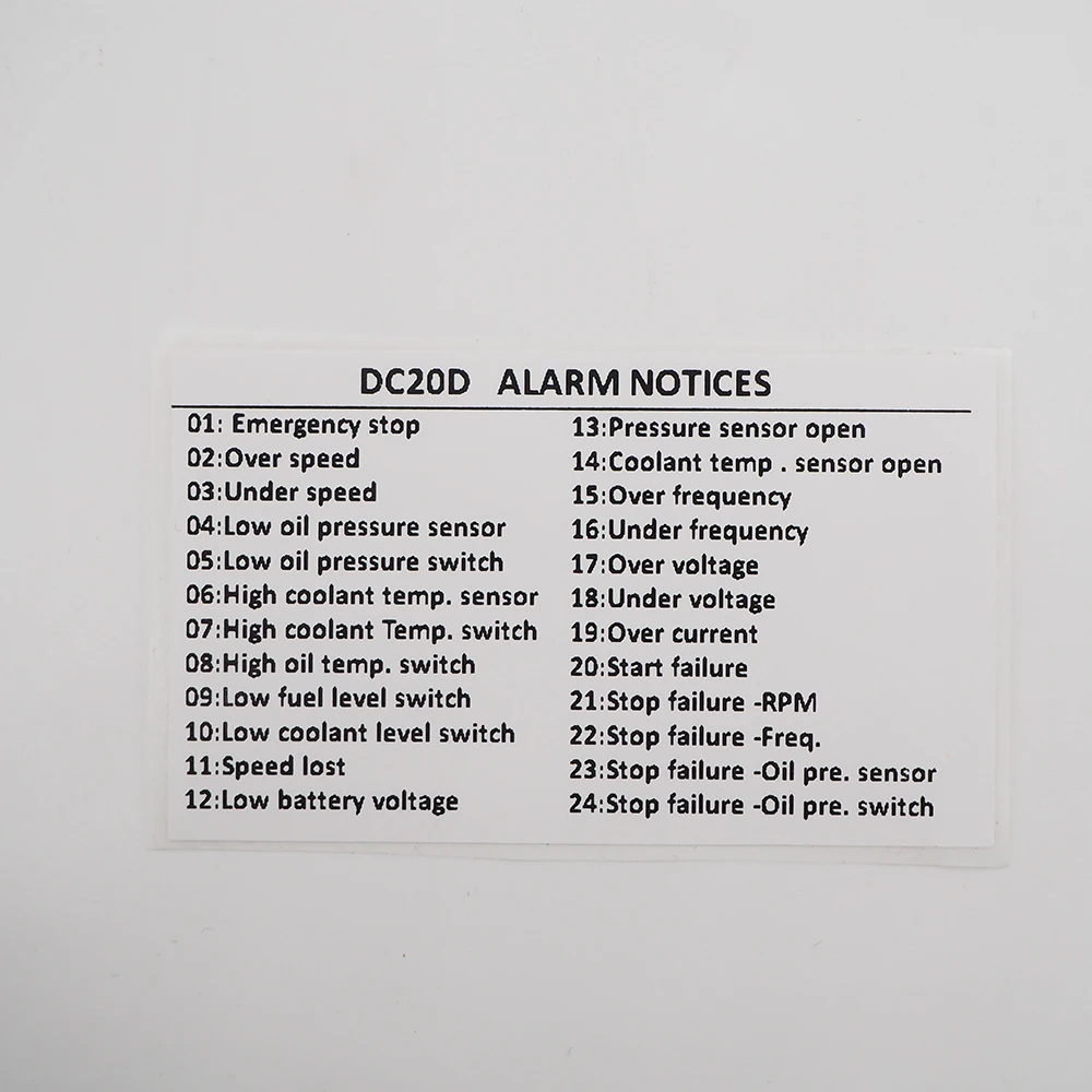 DC20D 13