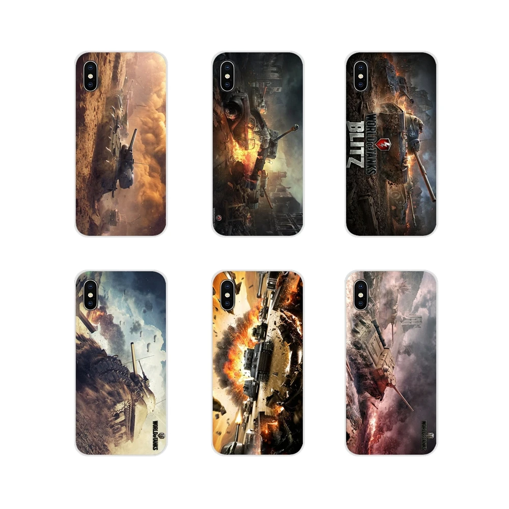 World Of Tanks Game Wot Art Logo Cell Phone Skin Cover For Apple Iphone X Xr Xs Max 4 4s 5 5s 5c Se 6 6s 7 8 Plus Ipod Touch 5 6 Phone Case Covers Aliexpress