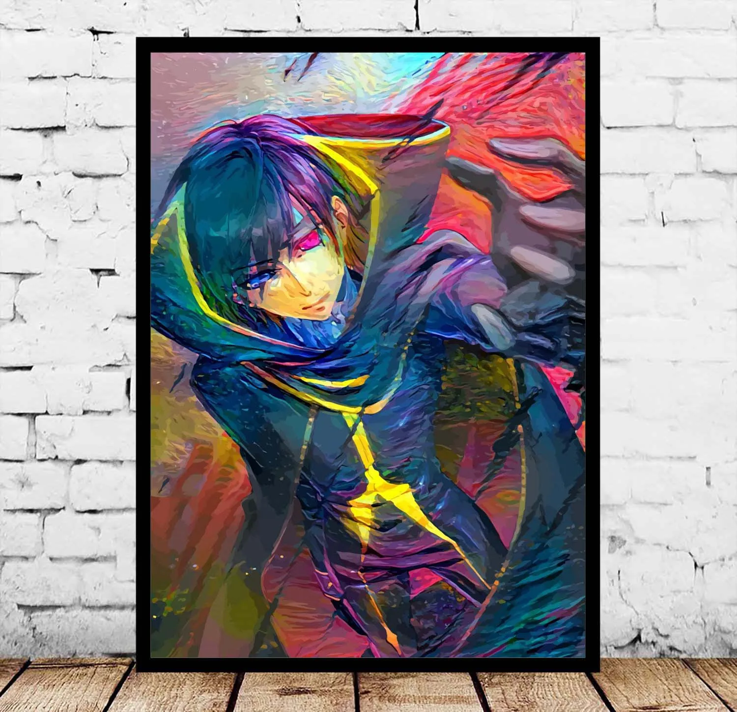 Kurisutinaaaa Kuroyukihime Kurumi Lancer Laxus Lelouch Levi Light and Ryuk Lucy Lyza Marco Phoenix Japan Anime Poster NoFrame Kurisutinaaaa Kuroyukihime Kurumi Lancer Laxus Lelouch Levi Light and Ryuk Lucy Lyza Marco Phoenix Japan Anime Poster NoFrame
