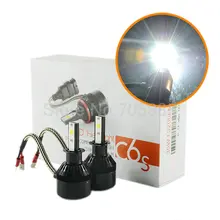 2017 NEW H3 Car LED Headlight Plug&Play 6400lm 60W Auto Kit Headlamp H1 H7 H8 H9 H11 9005 9006 HB3 HB4 880 881
