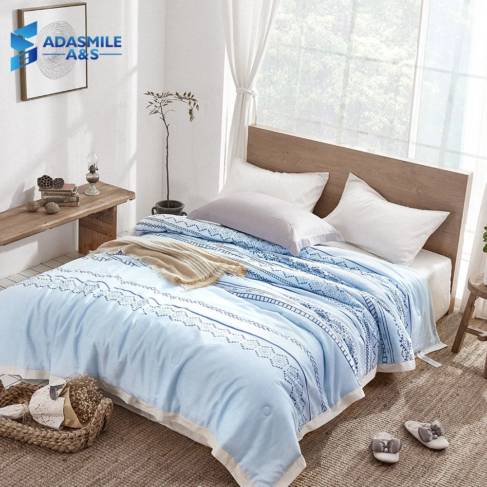 

Luxury Soft Comfortable Quilts Adults Bed Quilt Comforter Washable Quilted Aircondition Bedding Duvet Summer Quilts