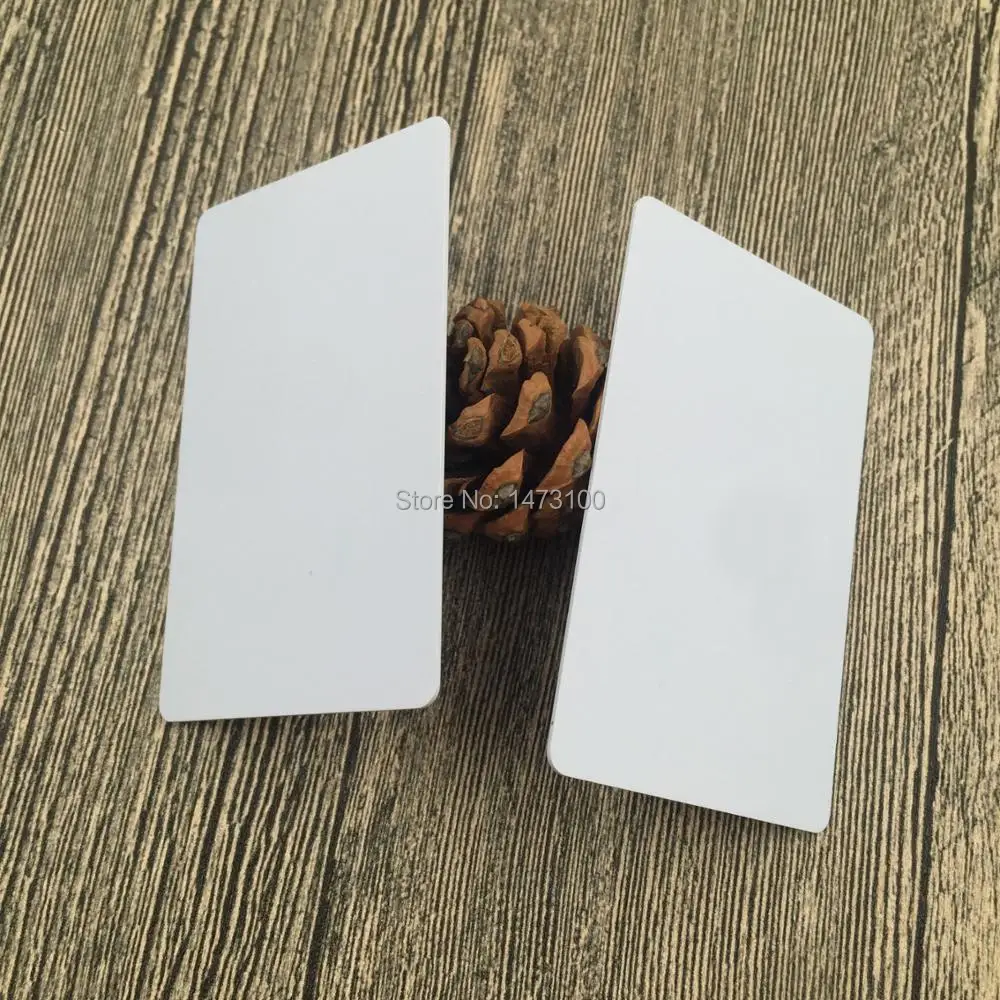 200 шт. контакт ic-карты ПВХ струйных пустой карты AT24C01 пустой струйных ПВХ id карт ПВХ для печати карт 85.5 мм* 54 мм