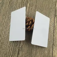 200 шт. контакт ic-карты ПВХ струйных пустой карты AT24C01 пустой струйных ПВХ id карт ПВХ для печати карт 85.5 мм* 54 мм