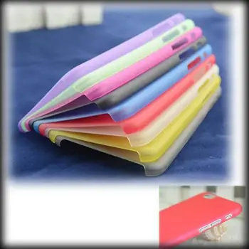 

by dhl or ems 2000pcs 0.3mm ultrathin soft case for iphone 6 back cover matte case high quality 10 colors