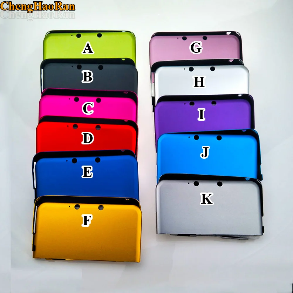 

ChengHaoRan 1pcs Hard Aluminum Metal Box Case Skin Protector Cover Shell For 3DS XL / For 3DS LL Video Game Accessroies