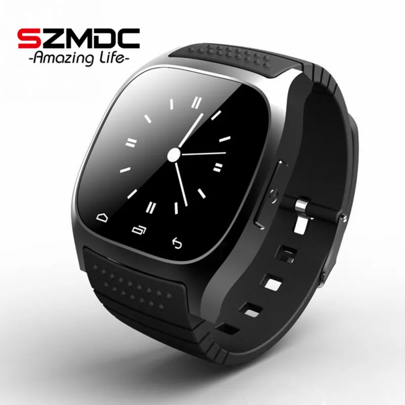 2016 Новый M26 Bluetooth Smart Роскошные часы наручные R Часы SmartWatch с набора SMS напомнить