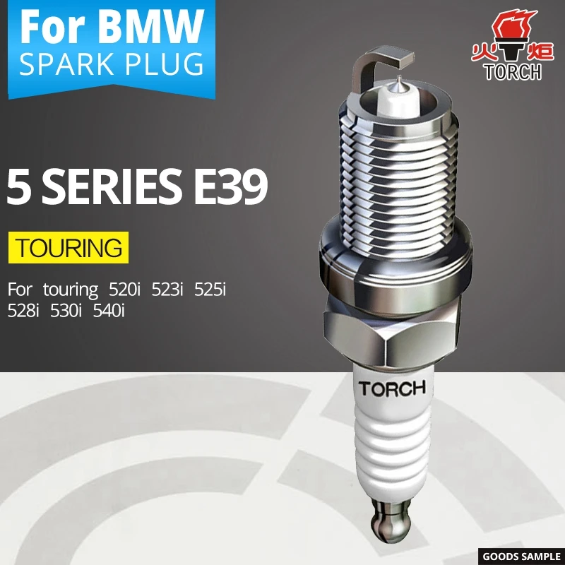 TORCH spark plugs for BMW 5 series E39 touring 520i 523i 525i 528i 530i