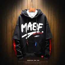 2018 Trendy Faces Stranger Things Hooded Mens Hoodies and Sweatshirts Oversized for Autumn with Hip Hop Winter Hoodies Men Brand