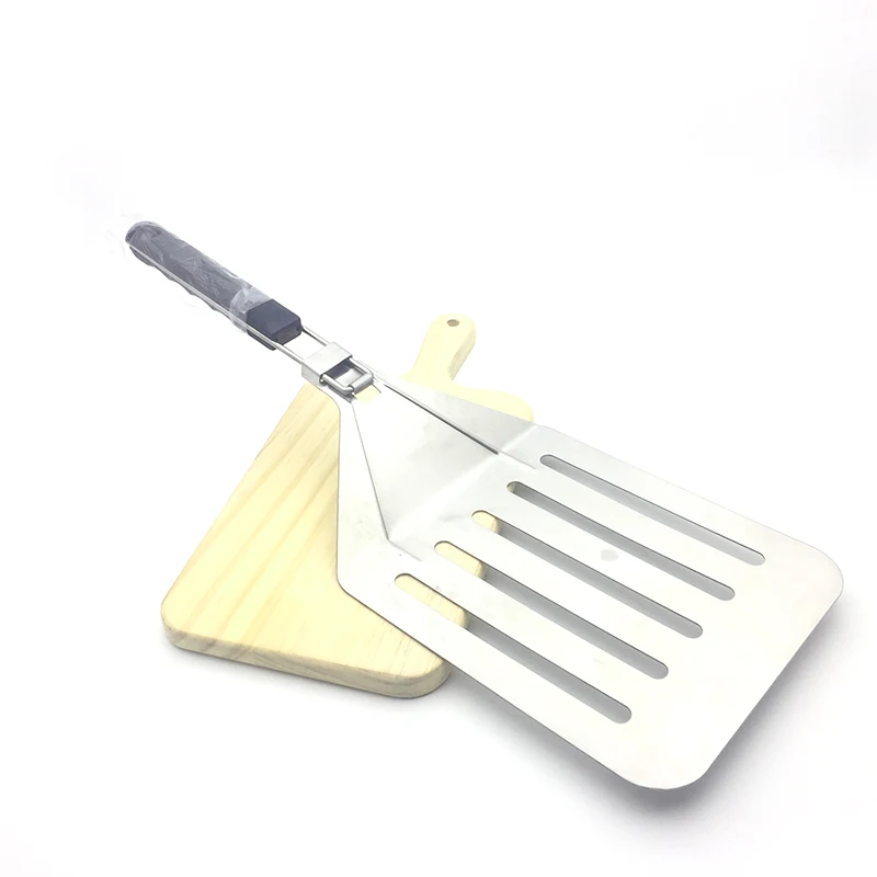 Pizza Shovel Oversize Kitchen Meat Tools Steak Cake Spatula Baking Tool Thickness Restaurant Pizza Tools Shovel Stainless Steel