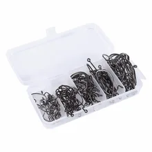 100 шт. набор рыболовных крючков из высокоуглеродистой стали, крючки для ловли карпа, рыболовные принадлежности для ловли карпа, рыболовные снасти