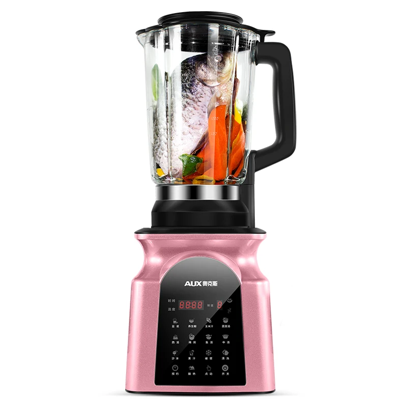 

220V AUX 2000ML Electric Juicer Automatic Heating Cooking Machine Fruit Juice Soybean Milk Maker With Timer EU/AU/UK/US Plug