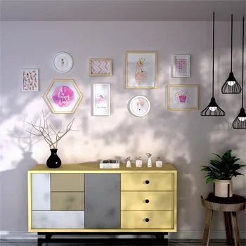 

9pcs/set Vintage Photo Frame Wall Picture Frames Set Classic Painting Frame Retro Nostalgic Frames for Picture Cornici Per Foto