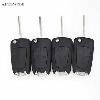 

AUTEWOD Modified Car Refit Remote Key Shell For Vauxhall Opel Astra Zafira Vectra Omega Key Case Fob blank 1pc auto parts new
