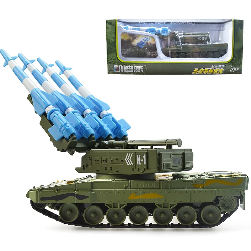 140 High simulation Missile Tank,Tank toys, military models, air