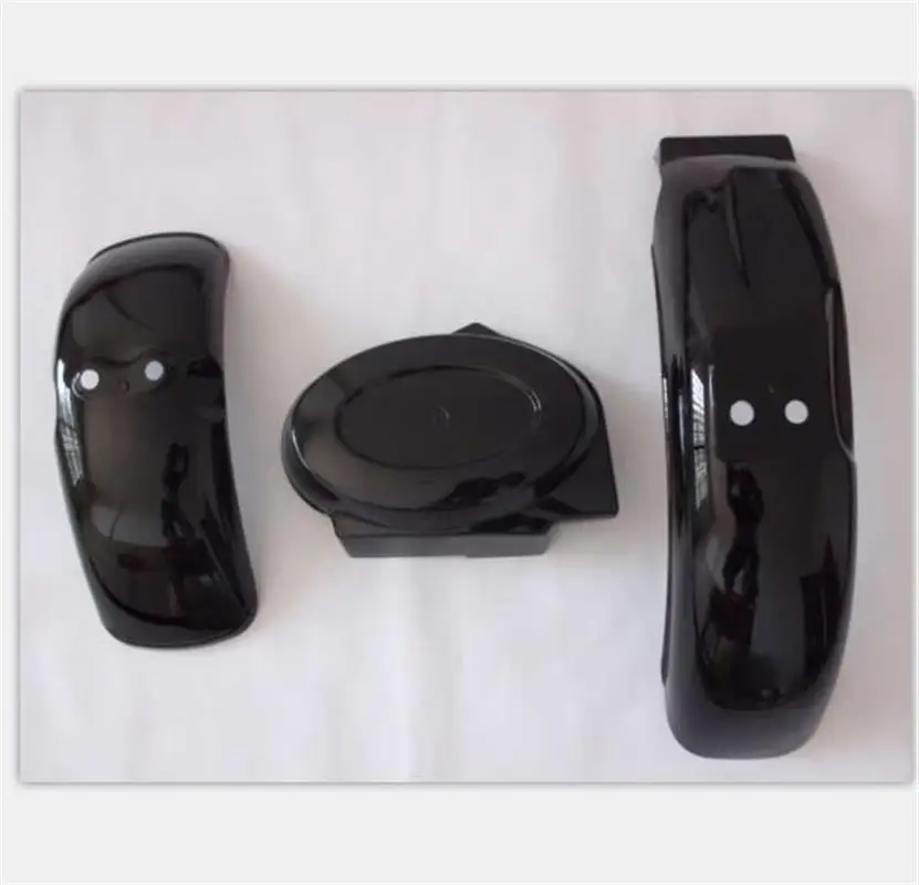 

NEW Z50 black plastic front fender & rear fender & Battery cover for honda moto dirt pit MONKEY bike z 50