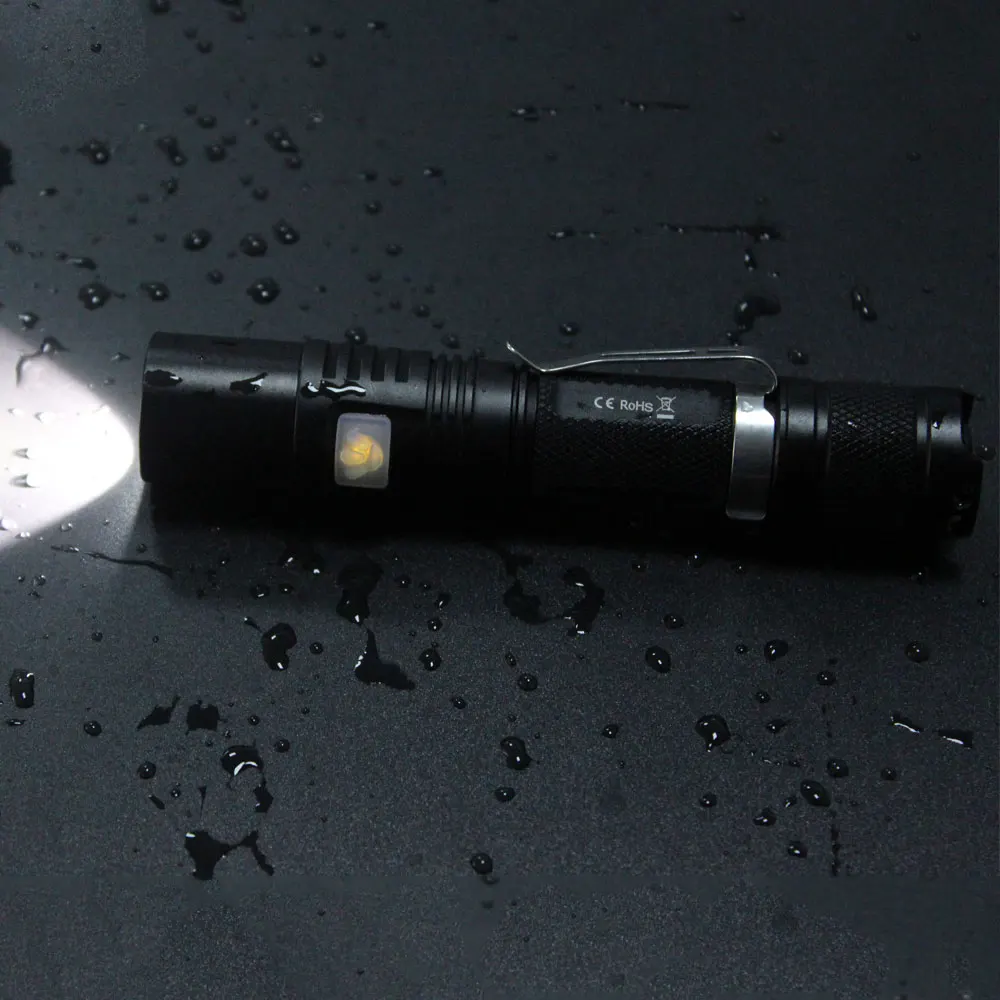 Sofirn SP30A мощный светодиодный фонарик USB Перезаряжаемый 18650 Cree XPL фонарь индикатор