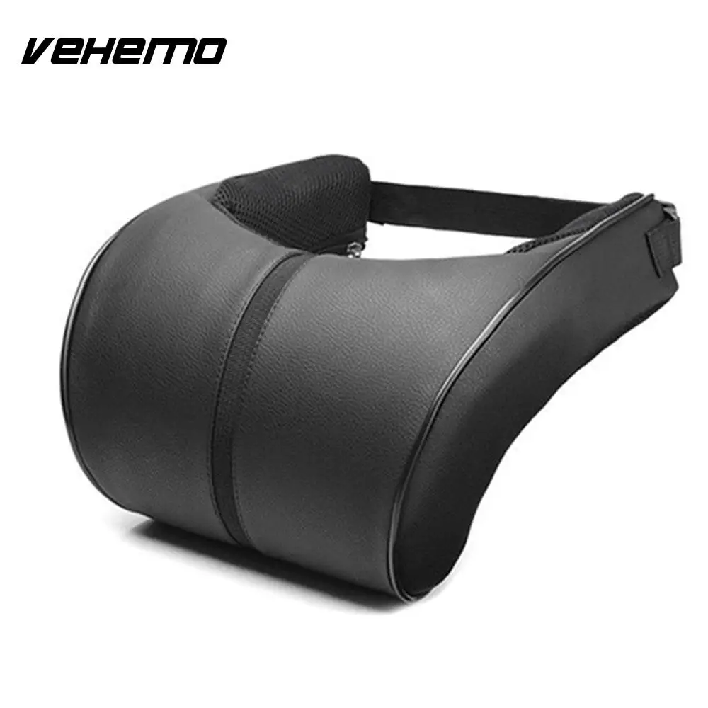 

Vehemo Memory Foam Pillow Black Security Creative Pillow Cushion Rest Cushion Auto Neck Pillow Car Sleeping Head Pillow