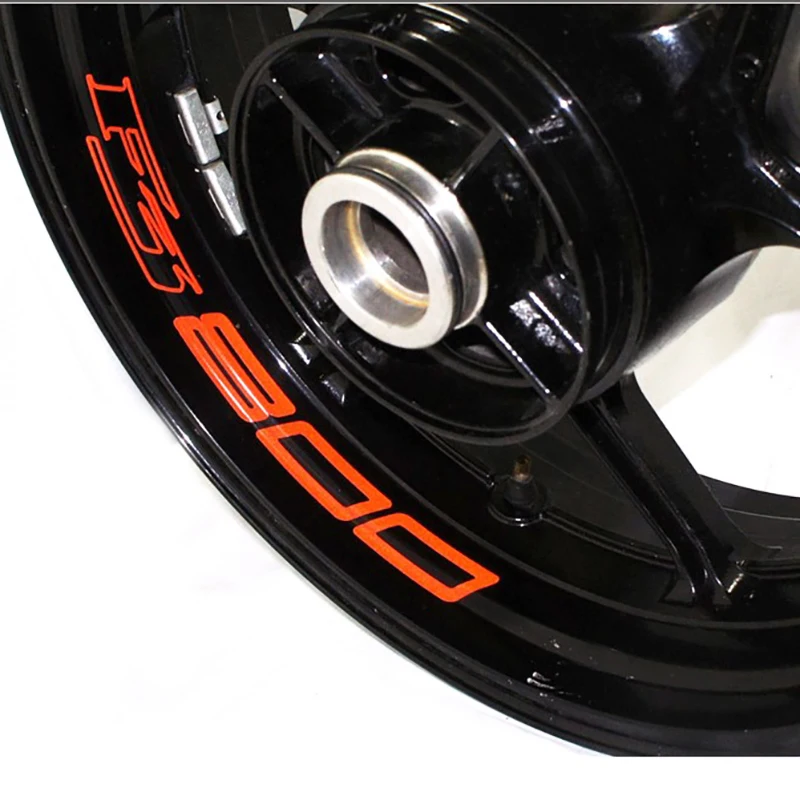 Motorcycle Wheel Sticker Decal Reflective Rim Bike Motorcycle Suitable