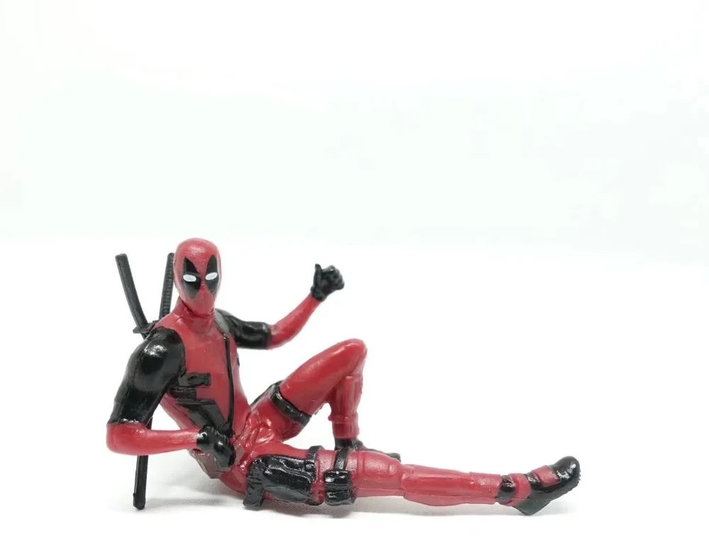 Deadpool 2 Mini Decoration Doll Computer Screen PVC Figure Collectible Model Toy