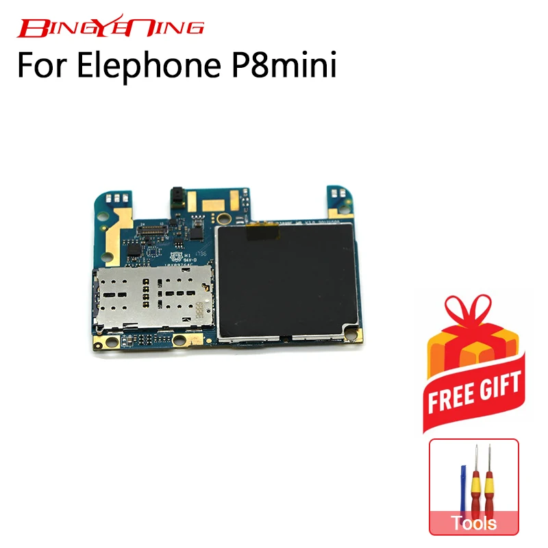 BingYeNing для Elephone P8 мини материнская плата 4G+ 64G rom гибкий кабель материнской платы. Код P389BF-MB-V3.0