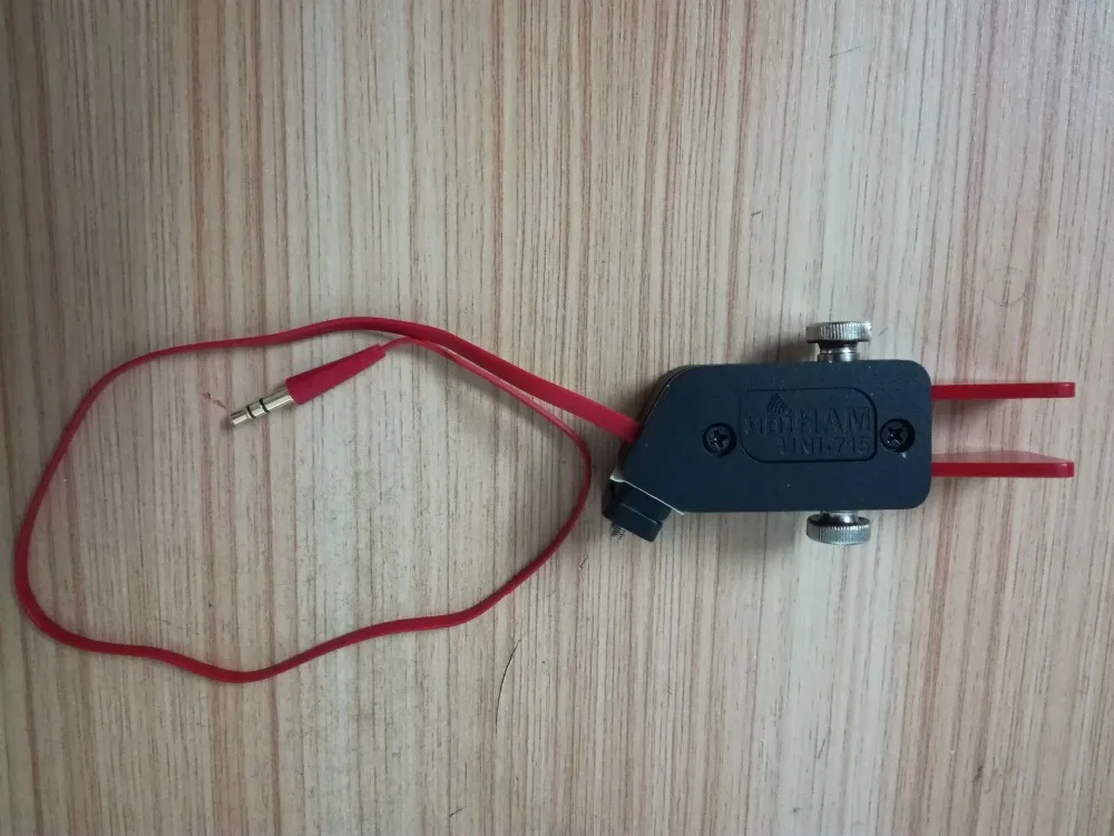 Правая ручная автоматическая лопастная ключ Keyer CW Morse код для любительской HF