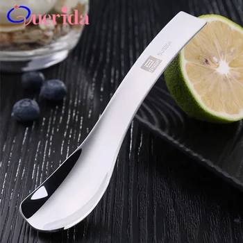 

5Pcs/Set Creative Ice Cream Dinnerware Set Stainless Steel Dessert Sugar Stirring Cutlery Set Yogurt Thicken Kitchen Tableware