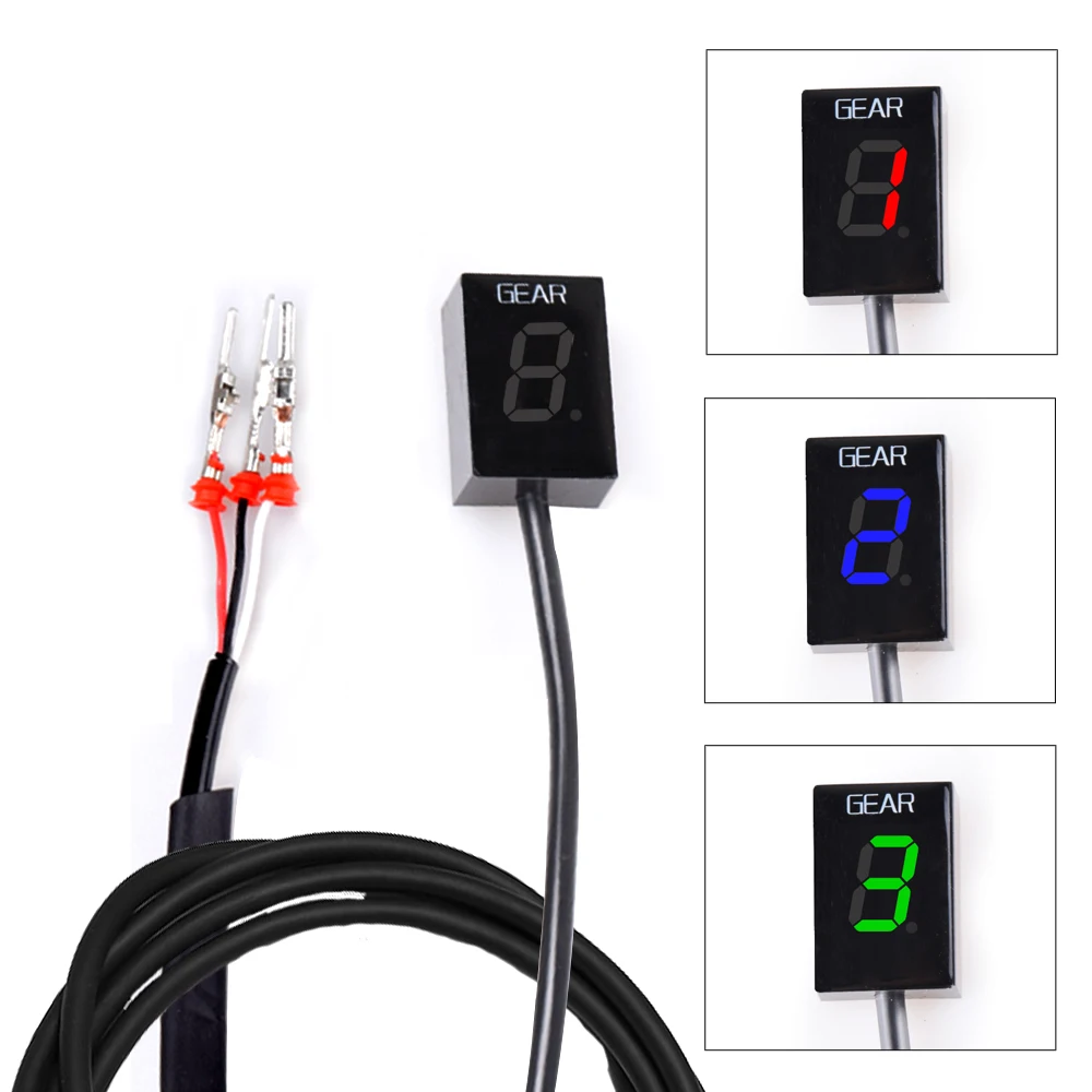 

CRF 250 For Honda CB1100 CMX 300 Rebel CMX 500 CTX 700 CRF250 L/M Motorcycle LCD Electronics 1-6 Level Gear Indicator Digital