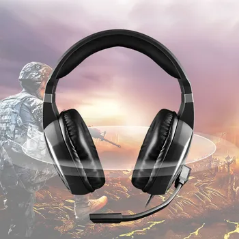 

SA801 Stereo Gaming Headset Game Headphone helmet 3.5mm Wired with Mic Volume Control for Xbox One PS4 Universal Gaming Headset