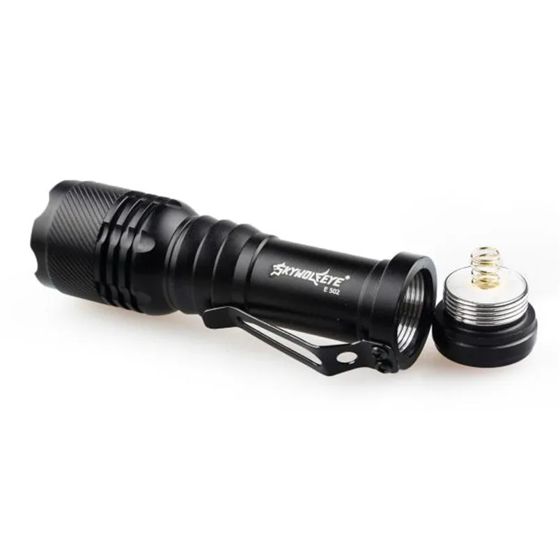 Горячая Распродажа 1200LM CREE Q5 AA/14500 3 режима масштабируемый светодиодный фонарь супер яркий NOM1011