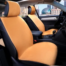 Pelliccia copertura di sede seggiolino auto copre seggiolino auto Inverno cuscino del sedile copertura di sede della peluche accessori Auto interni Russia trasporto libero
