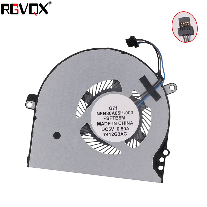 Новый оригинальный процессора вентилятор охлаждения для HP pavilion 15-cc 15-cc708tx 15-CC715TX