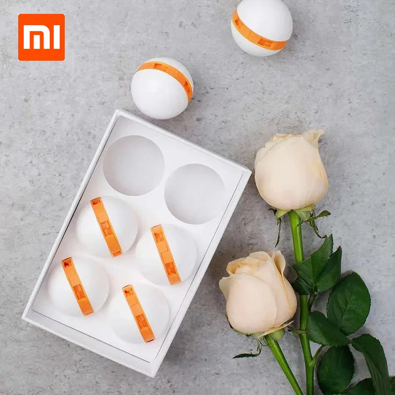 

Xiaomi Clean-n-Fresh Shoes Deodorant Dry Deodorizer Air Purifying Switch Ball Shoes Eliminator for Home Shoes 6pcs /set