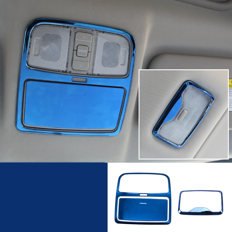 

lsrtw2017 stainless steel car reading light trims decoration for changan cs35 2017 2018 2019