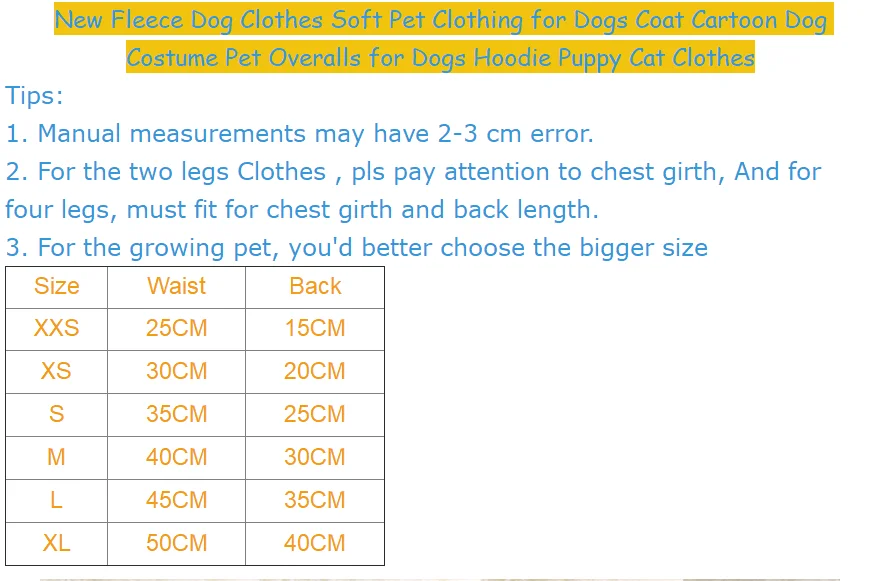 Новая флисовая одежда для собак, мягкая одежда для домашних животных, пальто для собак, мультяшный костюм для собаки, комбинезоны для собак, худи для щенков, одежда для кошек