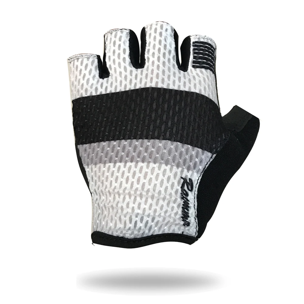 Racmmer перчатки для велосипедистов Guantes Ciclismo Нескользящие дышащие мужские и женские летние спортивные велосипедные перчатки для велоспорта на полпальца# CG-08